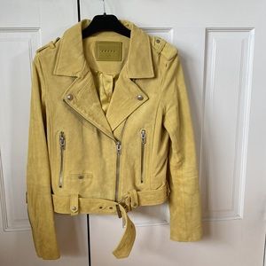 Blank NYC suede MOTO leather jacket